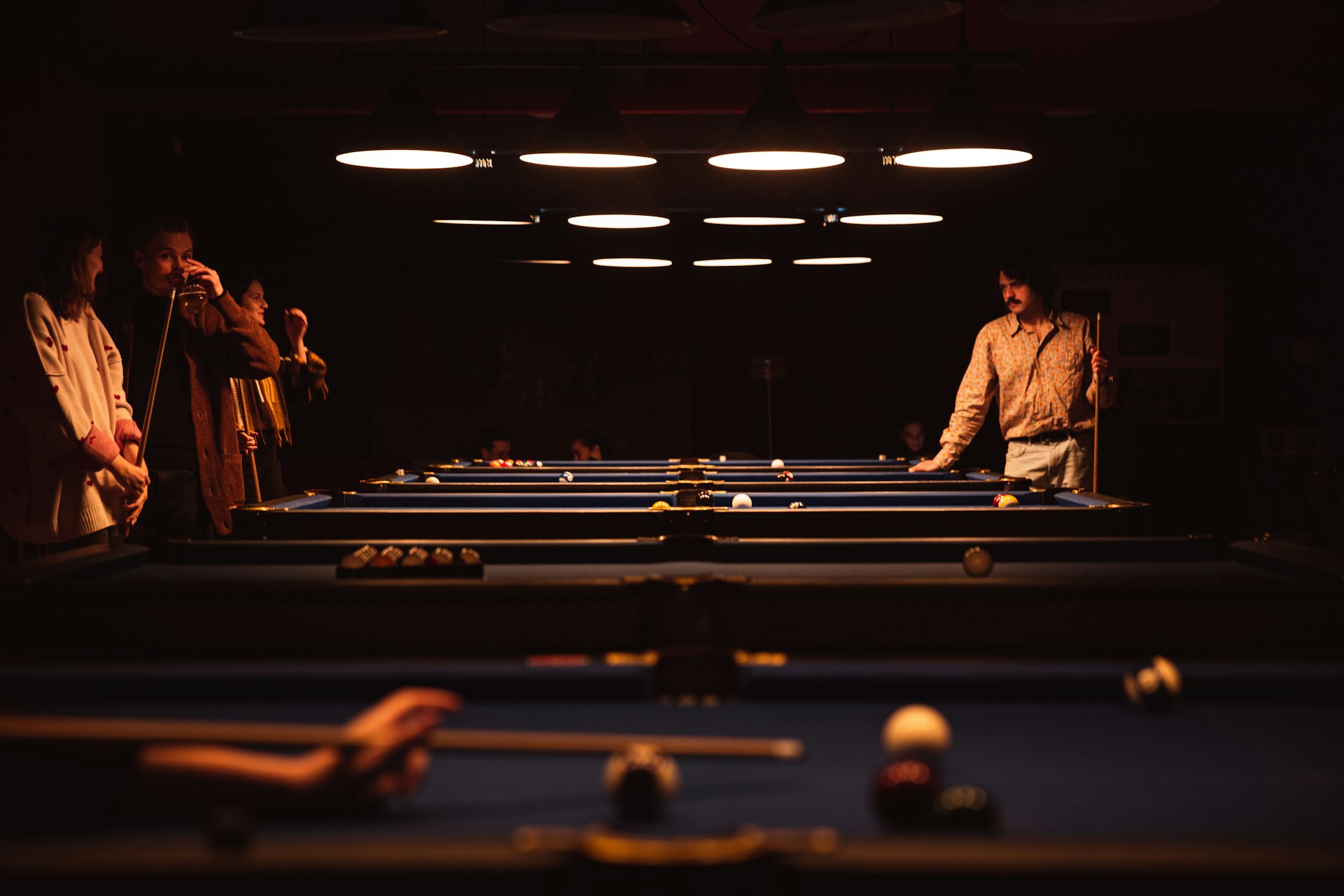 billiards league social connections